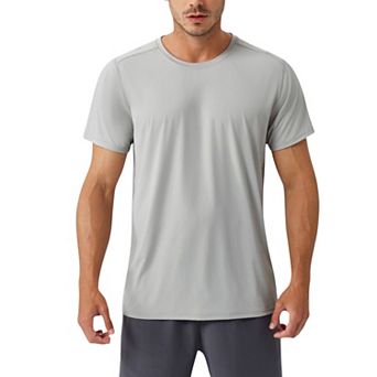 Men's Moisture-Wicking Short Sleeve T-Shirt with Soft Lightweight Fabric and Athletic Fit