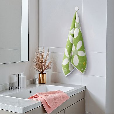 4Pcs Floral and Geometric Patterns Pure Cotton Soft Absorbent Decorative Hand Towels 13"x29"