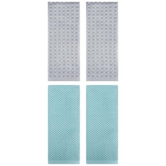4 pc Cotton Hand Towel Set, Waffle Hand Towels, Soft Towels for Bathroom, Hotel 13"x30"&13"x29"