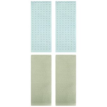 4 pc Cotton Hand Towel Set, Waffle Hand Towels, Soft Towels for Bathroom, Hotel 13"x30"&13"x29"