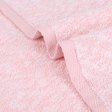 4Pcs Floral Embroidered Hand Towels, Soft Absorbent Towel Set for Bath, Home Decor 14"x28"&13"x29"
