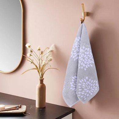 3Pcs Cartoon Patten Hand Towels and Hanging Bathroom Hand Towels with Loops Set 6"x15"&14"x30"