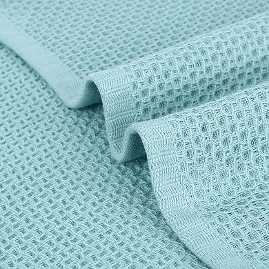 4Pcs Cotton Hand Towel Set, Turkish Absorbent Soft Hand Towel for Bathroom, Kitchen 13"x30"&14"x30"