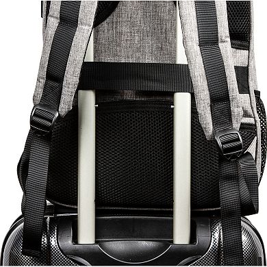 OPACK Travel Laptop Backpack with USB Charging and Anti-Theft Design