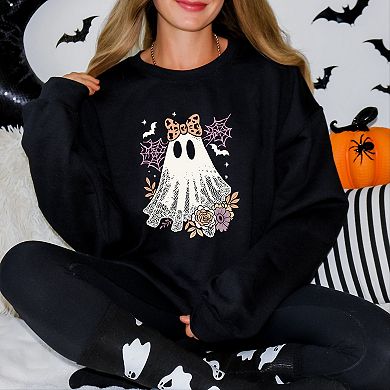 Coquette Ghost Roses - Womens Sweatshirt