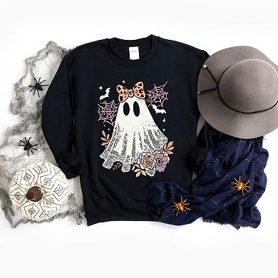 Coquette Ghost Roses - Womens Sweatshirt
