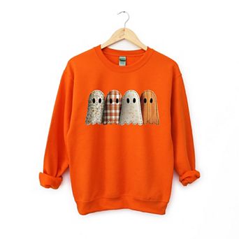 Four Ghosts Shadow Quilted Printed - Womens Sweatshirt