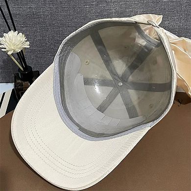 Women's Satin Baseball Cap with Back Bow Accent Adjustable Fit and Curved Brim for Chic Casual Style