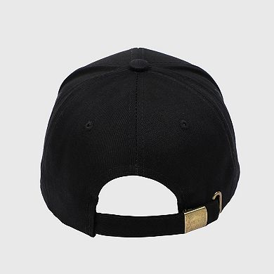 Women's Embroidered Heart Design Adjustable Baseball Cap