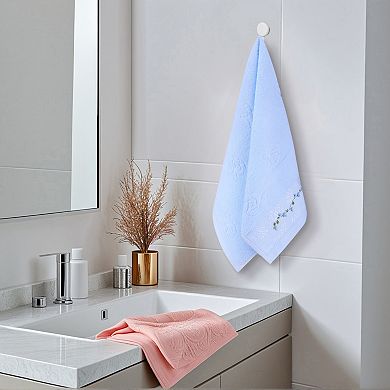 4Pcs Hand Towels for Bathroom, Soft Absorbent Decorative Towel for Kitchen, Spa and Gym 13"x29"