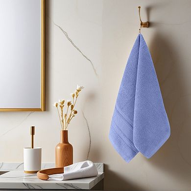 Waffle Cotton Hand Towel Set of 4, Solid Soft Absorbent Hand Towels for Bathroom, Hand, Face 13"x29"