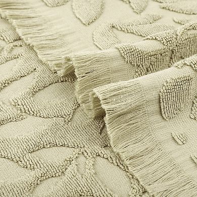 4Pcs Jacquard and Geometric Pattern Boho Decorative Hand Towels, Cotton Soft Towels 14"x30"&13"x29"