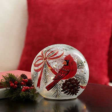 Studio 66 Wrapped in Ribbon LED Orb Light Table Decor