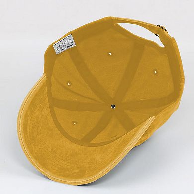 Women's Vintage Washed Baseball Cap with Shark Embroidery