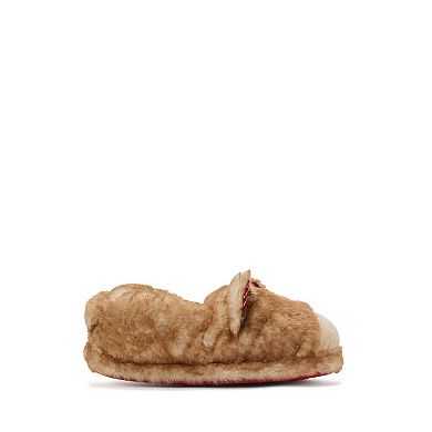 Dearfoams Lil Bear Kids Closed Back Slippers