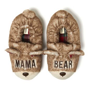 Dearfoams Mama Bear Women's Closed Back Slippers