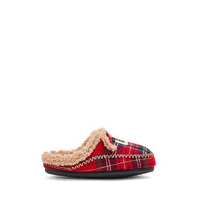 Dearfoams Lil Bear Kids Closed Back Slippers