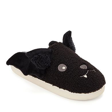 Dearfoams Halloween Women's Open Back Scuff Slippers