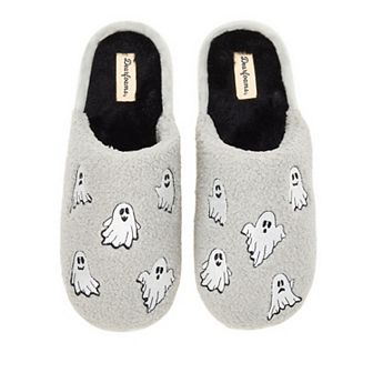 Dearfoams Halloween Women's Open Back Scuff Slippers