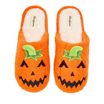 Dearfoams Halloween Women's Open Back Scuff Slippers