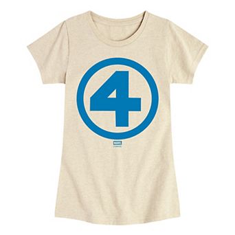 Girls 7-16 Marvel The Fantastic Four: First Steps Logo Graphic Tee