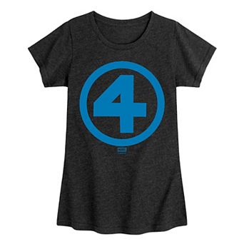 Girls 7-16 Marvel The Fantastic Four: First Steps Logo Graphic Tee