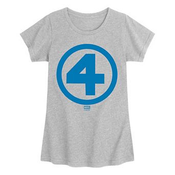Girls 7-16 Marvel The Fantastic Four: First Steps Logo Graphic Tee