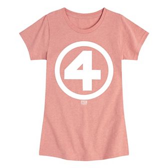 Girls 7-16 Marvel The Fantastic Four: First Steps Logo Graphic Tee