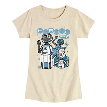 Girls 7-16 Marvel The Fantastic Four: First Steps Herbie Graphic Tee