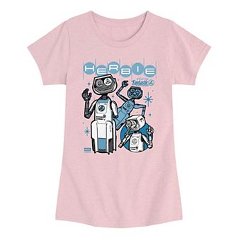 Girls 7-16 Marvel The Fantastic Four: First Steps Herbie Graphic Tee