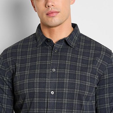Big & Tall Van Heusen Long Sleeve Performance Knit Shirt