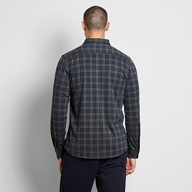 Big & Tall Van Heusen Long Sleeve Performance Knit Shirt