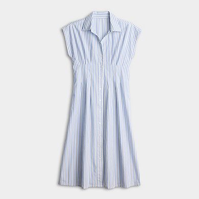 Women's Sonoma Goods For Life® A-Line Midi Shirt Dress