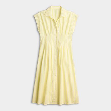 Women's Sonoma Goods For Life® A-Line Midi Shirt Dress