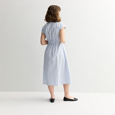 Women's Sonoma Goods For Life® A-Line Midi Shirt Dress