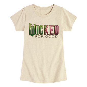 Girls 7-16 Wicked For Good Logo Graphic Tee