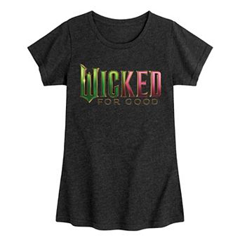 Girls 7-16 Wicked For Good Logo Graphic Tee