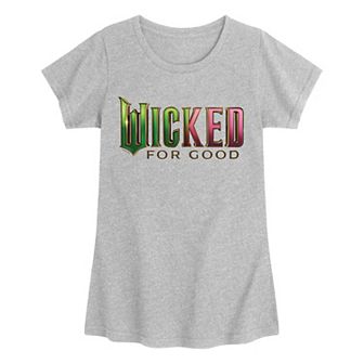 Girls 7-16 Wicked For Good Logo Graphic Tee