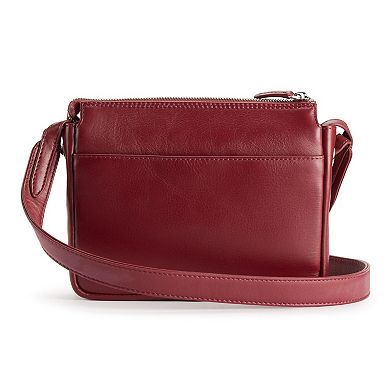 ili Quilted Top Zipper Crossbody Bag