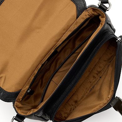 ili Single Pocket Flap Crossbody Bag