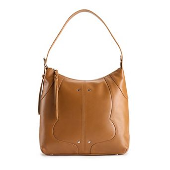 ili Western Zipper Closure Hobo Bag