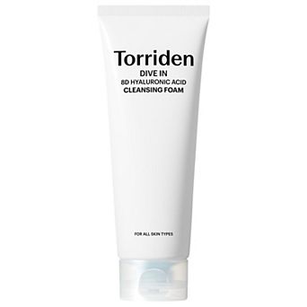 Torriden DIVE IN 8D Hyaluronic Acid Cleansing Foam for Gentle Daily Cleanse & Refreshing Glow