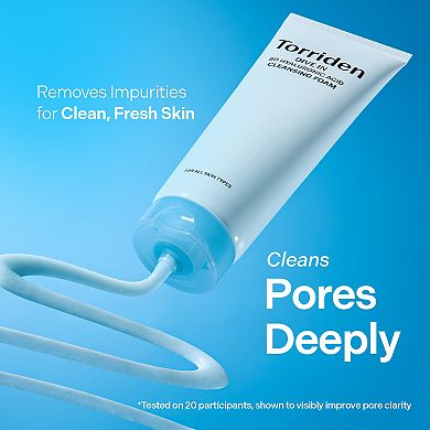 DIVE IN 8D Hyaluronic Acid Cleansing Foam for Gentle Daily Cleanse & Refreshing Glow