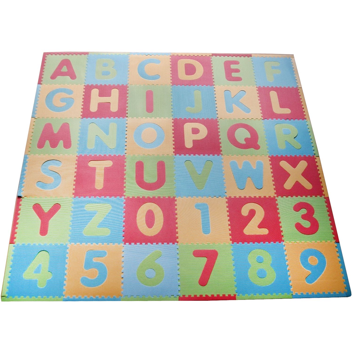 letters foam play mat