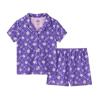 Girls 6-12 Huntrix® 2 pc Pajama Top & Pajama Shorts Set
