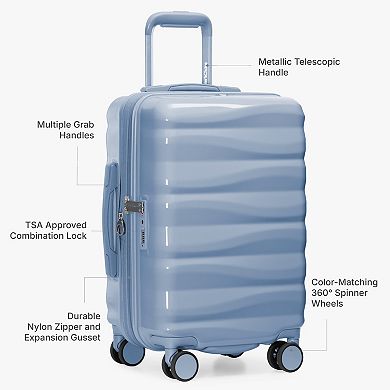Traveler's Choice Edinburgh II 3-pc. Hardside Spinner Luggage Set