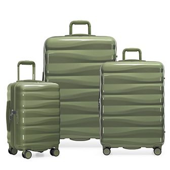 Traveler's Choice Edinburgh II 3 pc Hardside Spinner Luggage Set