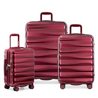 Traveler's Choice Edinburgh II 3 pc Hardside Spinner Luggage Set