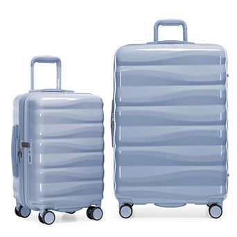 Traveler's Choice Edinburgh II 2 pc Hardside Spinner Luggage Set