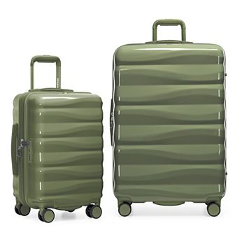 Traveler's Choice Edinburgh II 2 pc Hardside Spinner Luggage Set
